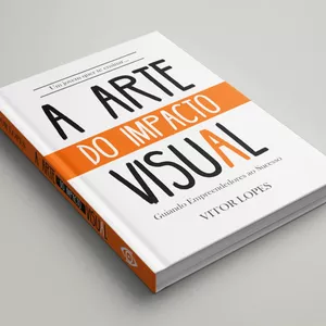 Imagem de capa para o Ebook A ARTE DO IMPACTO VISUAL Guiando Empreendedores ao Sucesso