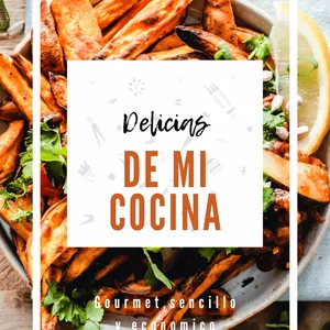 Imagen de portada para Ebook Delicias de mi cocina - Recetario en español