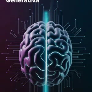 Imagem de capa para o Ebook Inteligência Artificial Generativa