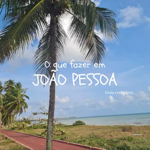 Imagem de capa para o Ebook GUIA VIAGEM: JOÃO PESSOA/PB