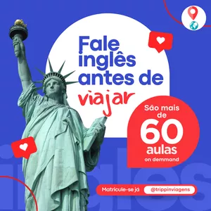 Imagem de capa para o Curso online Curso de Inglês para Viagens