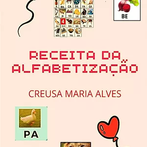 Imagem de capa para o Ebook Receita da Alfabetização