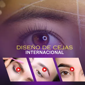 Imagen de portada para Curso online Diseño de cejas INTERNACIONAL