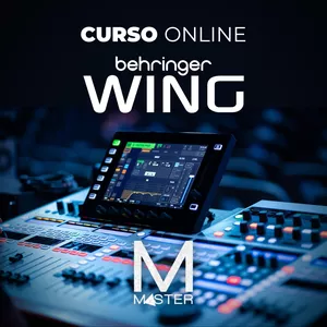Imagem do curso Curso online mesa de som digital Behringer Wing
