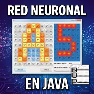 Imagen de portada para Curso online [JAVA + IA]🧠Código Fuente de Red Neuronal (OCR): Tu App de Reconocimiento de Dígitos y Letras; Entrenada y Lista para Usar 🚀