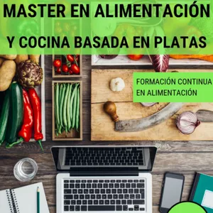 Imagen de portada para Curso online MÁSTER EN ALIMENTACIÓN Y COCINA BASADA EN PLANTAS