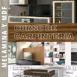 Imagem principal do produto CURSO DE CARPINTERIA EN MELAMINA + PLANOS DE REGALO