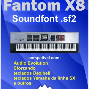 Imagem de capa para o Curso online Timbres de pianos Fantom x8 Soundfont .sf2 para Audio Evolution