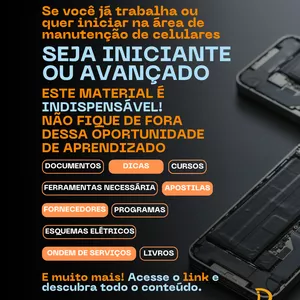 Imagem de Documentos e Arquivos Essenciais para Técnicos e Lojistas de Assistência Técnica em Celulares criado por Delete Informática na hotmart