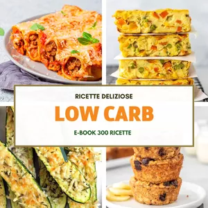 Imagem de capa para o Ebook 300 Ricette Low Carb cfit