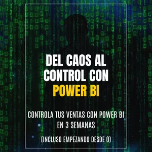Imagen de portada para Curso online Del Caos al Control con Power BI