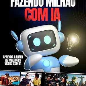Imagem de capa para o Curso online Fazendo MILHÃO com IA