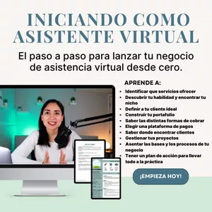 Imagen de portada para Curso online Workshop Iniciando Como Asistente Virtual
