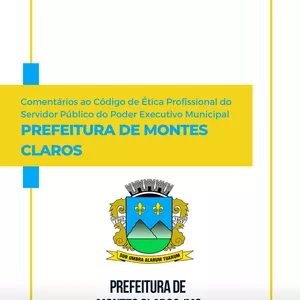 Imagem de capa para o Ebook Ebook - Comentários ao Código de Ética dos Servidores Públicos do Município de Montes Claros
