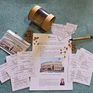 Imagem de capa para o Ebook Roma Antiga - BINGO