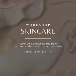 Imagem de capa para o Curso online Workshop Skincare