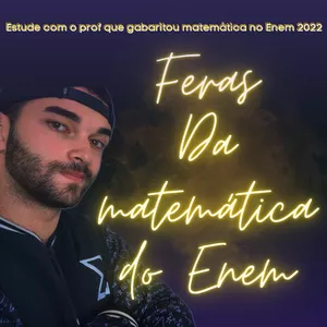 Imagem de capa para o Ebook Feras da Matemática do Enem 
