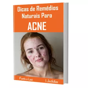 Imagem de capa para o Ebook Dicas de Remédios Naturais Para Acne