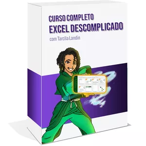 Imagem de capa para o Curso online Curso Completo de Excel Descomplicado