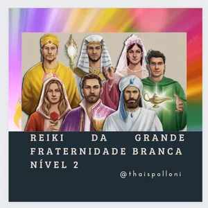 Imagem de capa para o Curso online Reiki da Grande Fraternidade Branca - Nível 2