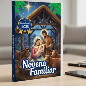 Imagen de portada para Ebook Novenario de Aguinaldos + Villancicos + Actividades familiares