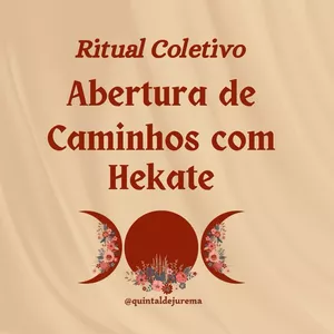 Imagem de capa para o Evento online RITUAL COLETIVO COM HEKATE