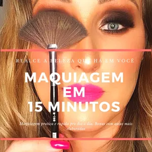 Imagem do curso  AUTOMAQUIAGEM EM 15 MINUTOS