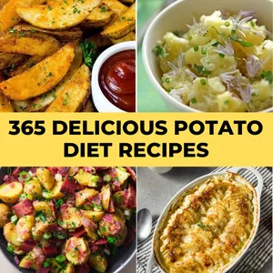 Cover image for Ebook 365 Delicious Potato Diet Recipes