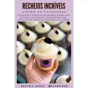 Imagem de capa para o Ebook Recheios Incríveis | Copos da Felicidade