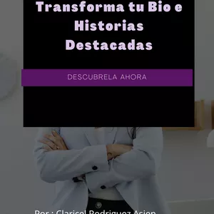 Imagen de portada para Ebook Transforma tu BIO en historias destacadas 