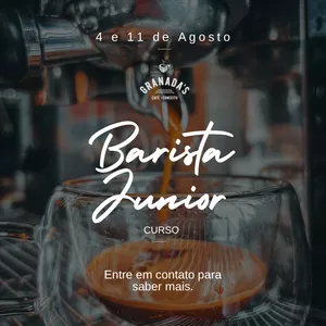Imagem de capa para o Evento presencial Curso Barista Junior