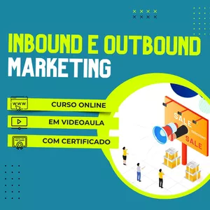 Imagem de Curso de Inbound e Outbound Marketing criado por Qualifica Brasil na hotmart
