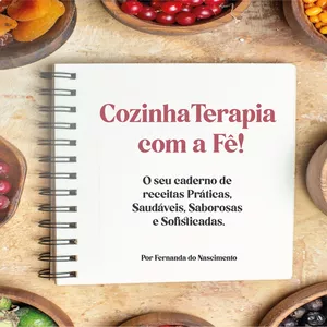 Imagem de capa para o Ebook Cozinha Terapia com a Fê