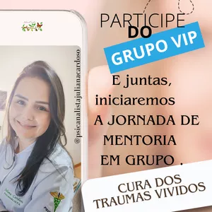 Imagem de capa para o Curso online Mentoria de Grupo Cura dos traumas vividos 