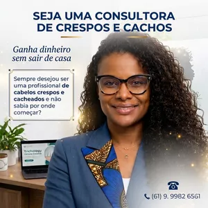 Imagem do curso Consultora de Crespos e Cacheados 