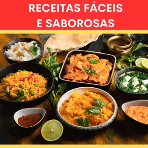 Imagem de capa para o Ebook Receitas Fáceis e Saborosas com aprovação do Nutricionista