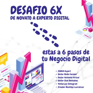 Imagen de portada para Curso online Desafio 6X: de novato a experto en Marketing Digital