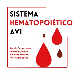 Imagem de capa para o Ebook E-Book: Sistema Hematopoiético AV1