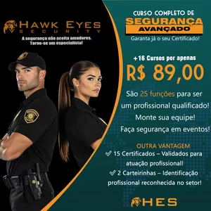 Imagem do curso CURSO: SEGURANÇA PATRIMONIALAVANÇADO. (+25 Bônus) 