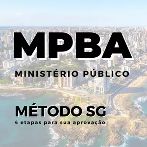 Imagem do curso MÉTODO SG | MPBA 2023