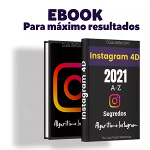 Imagem principal do produto Ebook Instagram 4D