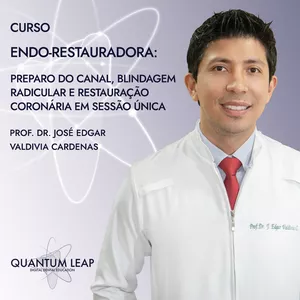 Imagem do curso ENDO-RESTAURADORA: PREPARO DO CANAL, BLINDAGEM RADICULAR E RESTAURAÇÃO CORONÁRIA EM SESSÃO ÚNICA