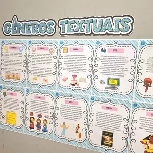 Imagem de capa para o Ebook KIT GÊNEROS TEXTUAIS  - EDUCA ARTE