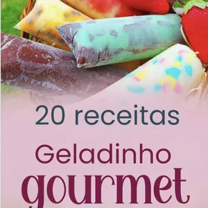Imagem de capa para o Ebook Geladinho gourmet 