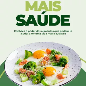 Imagem de Mais Saúde / Alimentação Saudável criado por Kesle Cabral Rodrigues na hotmart