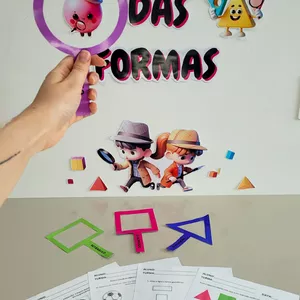Imagem de capa para o Ebook Detetives das Formas