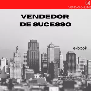 Imagem de capa para o Ebook VENDEDOR DE SUCESSO: Vendas online
