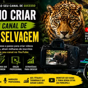 Imagem do curso Como Criar um Canal Dark de Documentários Animais