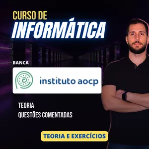 Imagem de capa para o Curso online Gabaritando Informática - Banca Instituto AOCP