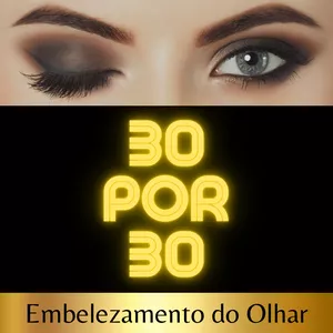 Imagem de capa para o Curso online Embelezamento do Olhar - Método 30 por 30